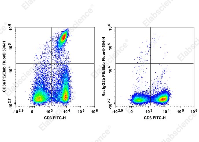 PE/Elab Fluor® 594 Anti-Mouse CD8a Antibody[2.43]-1