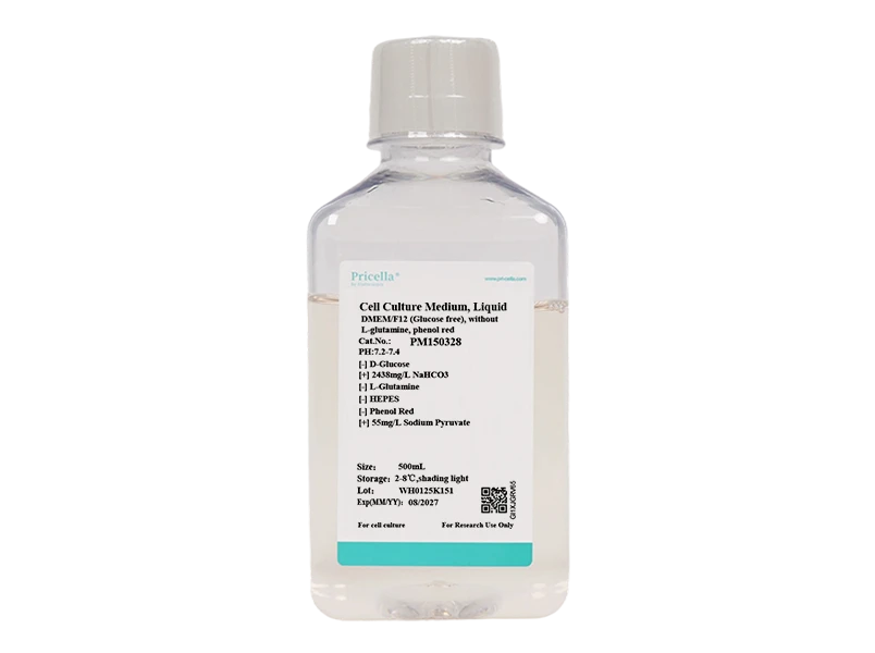 DMEM/F12 (Glucose free), without L-glutamine, phenol red-searchlist-1