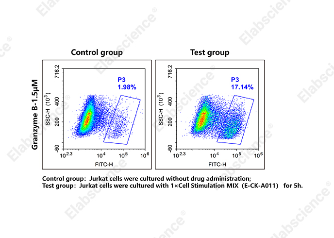 Human Granzyme B Activity Detection Substrate for Flow Cytometry - 1