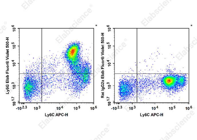 Elab Fluor® Violet 500 Anti-Mouse Ly6G Antibody[1A8]-1