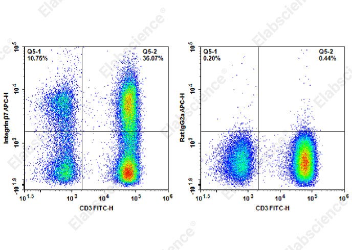 APC Anti-Human/Mouse Integrin β7 Antibody[FIB21]-1