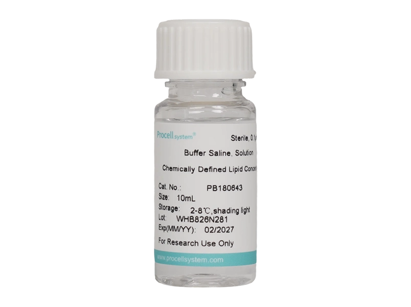 Chemically Defined Lipid Concentrate