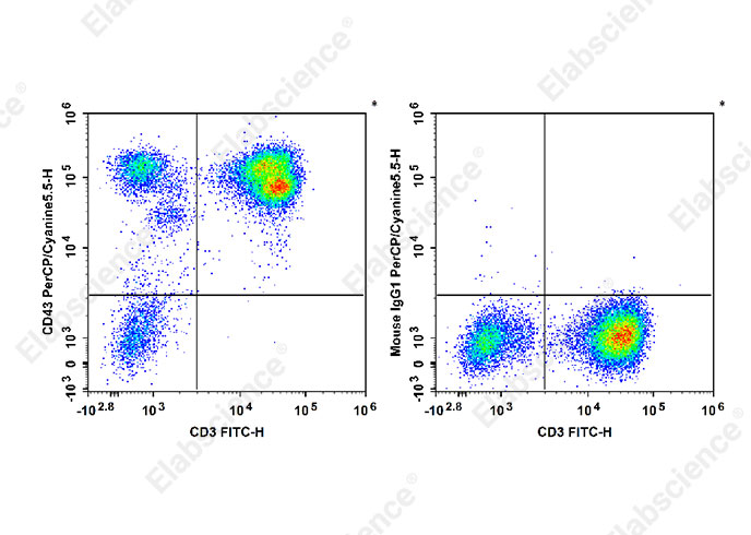 PerCP/Cyanine5.5 Anti-Human CD43 Antibody[HI161]-1