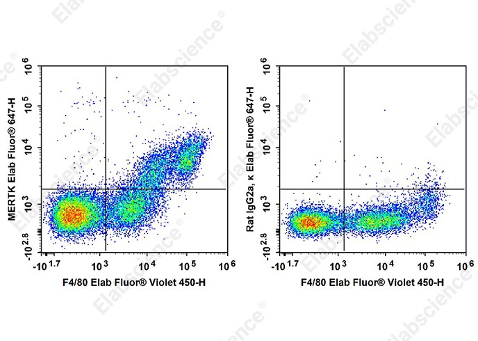 Elab Fluor<sup>®</sup>647 Anti-Mouse MERTK Antibody[2B10C42]-searchlist-1