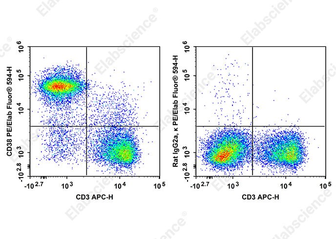 PE/Elab Fluor<sup>®</sup> 594 Anti-Mouse CD38 Antibody[90]-searchlist-1