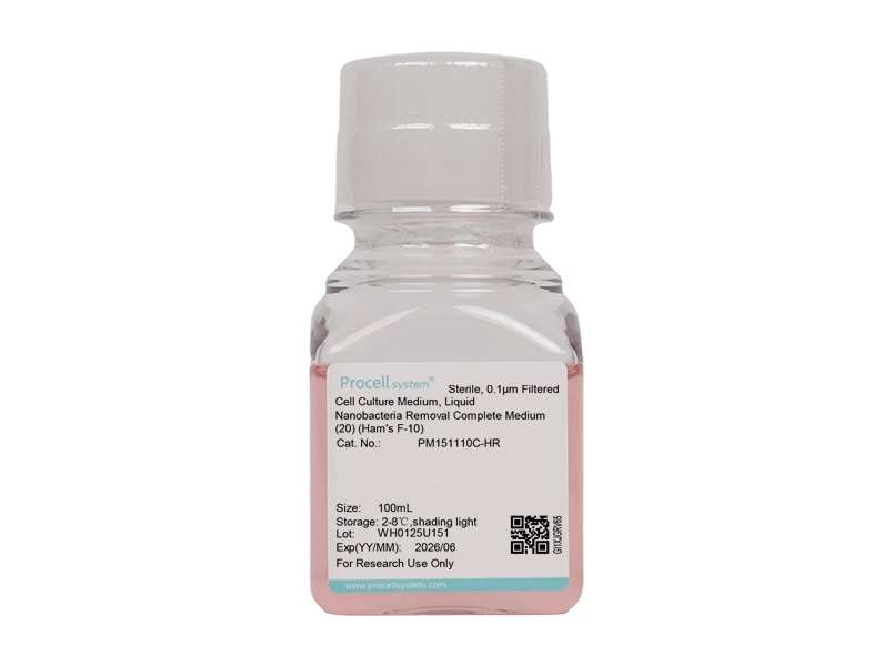 Nanobacteria Removal Complete Medium (20) (Ham's F-10)