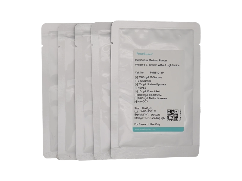 William's E, powder, without L-glutamine