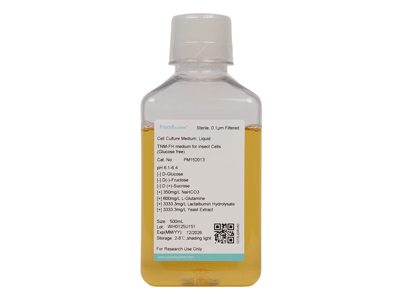 TNM-FH medium for insect Cells (Glucose free)