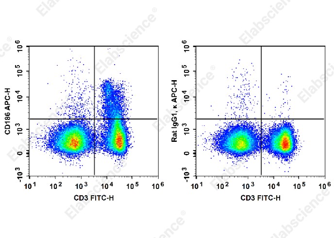 APC Anti-Mouse CD186 Antibody[Cx6Mab-1] - 1