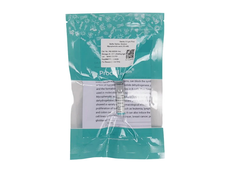 Mycophenolic acid (10 mM)