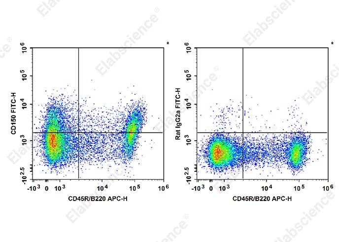 FITC Anti-Mouse CD150/SLAM Antibody[TC15-12F12.2]-1