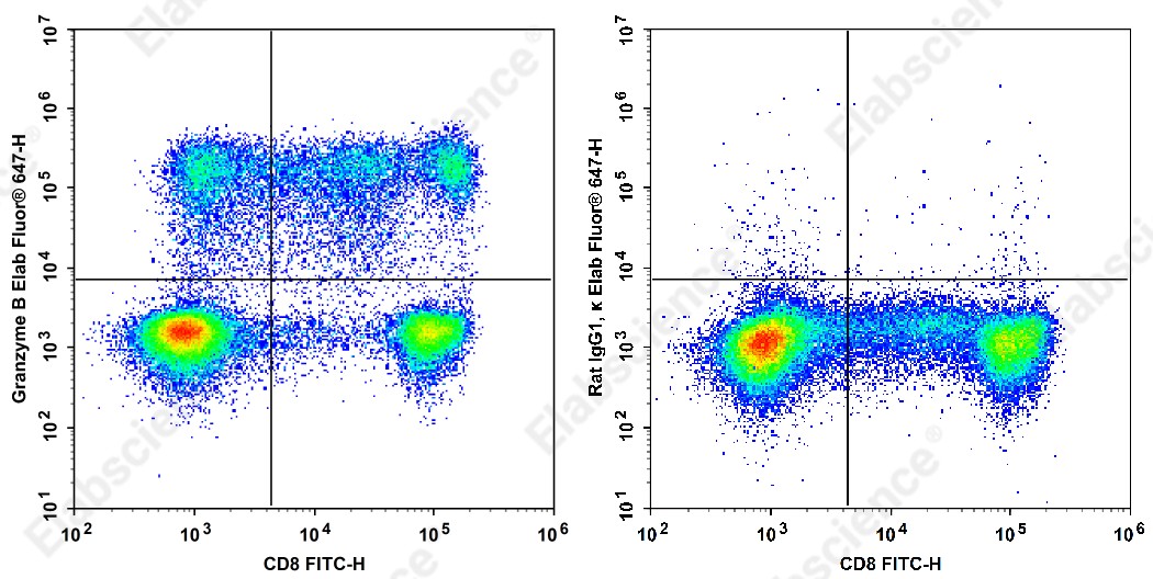 Elab Fluor<sup>&reg;</sup>647 Anti-Human Granzyme B Antibody[QA18A28] - 1