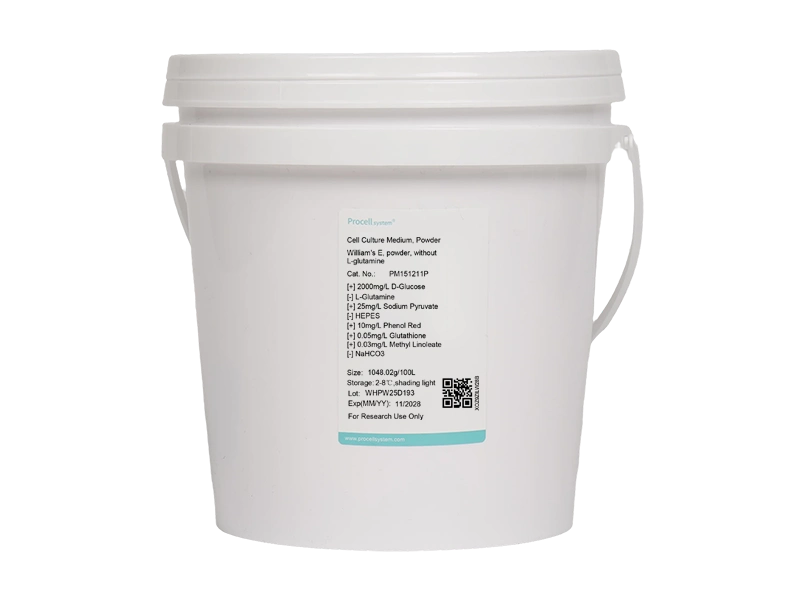 William's E, powder, without L-glutamine - 5