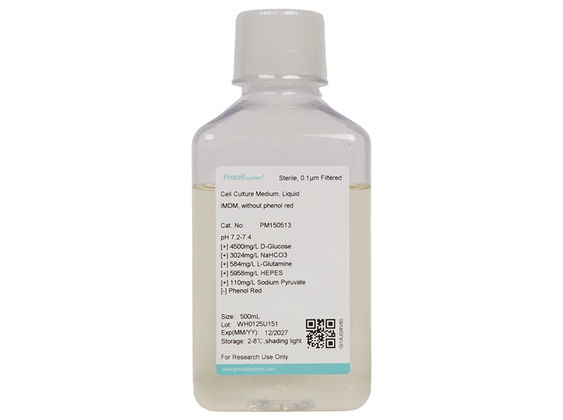 IMDM, without phenol red