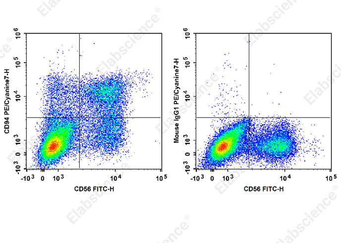 PE/Cyanine7 Anti-Human CD94 Antibody[DX22]-1