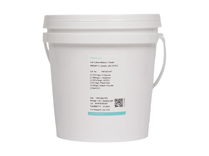 DMEM/F12, powder, with HEPES - small - 5