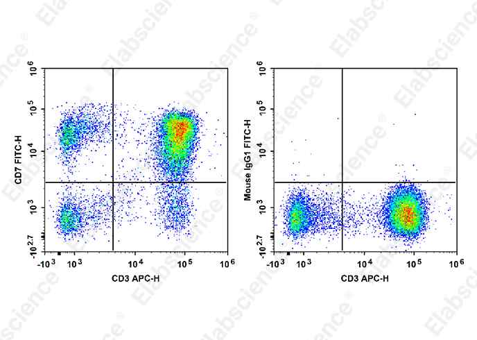 FITC Anti-Human CD7 Antibody[HIT7]-1