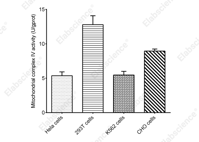 Cell Mitochondrial Complex IV (Cytochrome C Oxidase ) Activity Assay Kit - 1