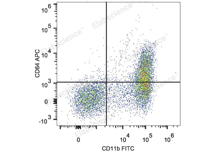 APC Anti-Mouse CD64/FcγRI Antibody[X54-5/7.1]-1
