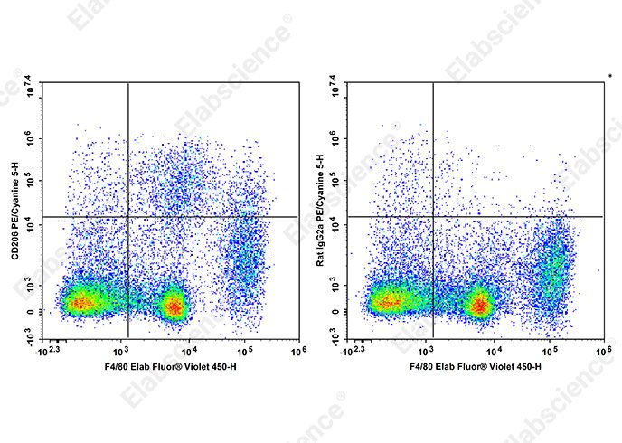 PE/Cyanine 5 Anti-Mouse CD206 Antibody[Y17-505]-1