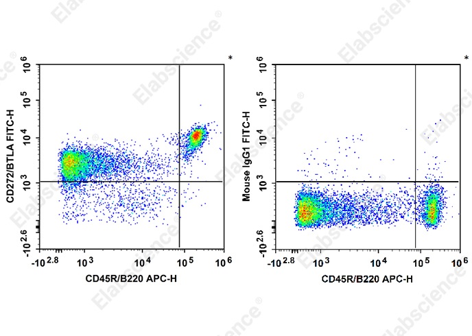FITC Anti-Mouse CD272/BTLA Antibody[PJ196] - 1