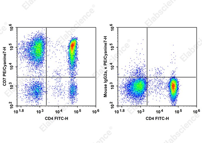 PE/Cyanine7 Anti-Human CD7 Antibody[CD7-6B7]-searchlist-1