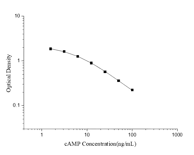 Uncoated cAMP(Cyclic adenosine monophosphate) ELISA Kit - 1