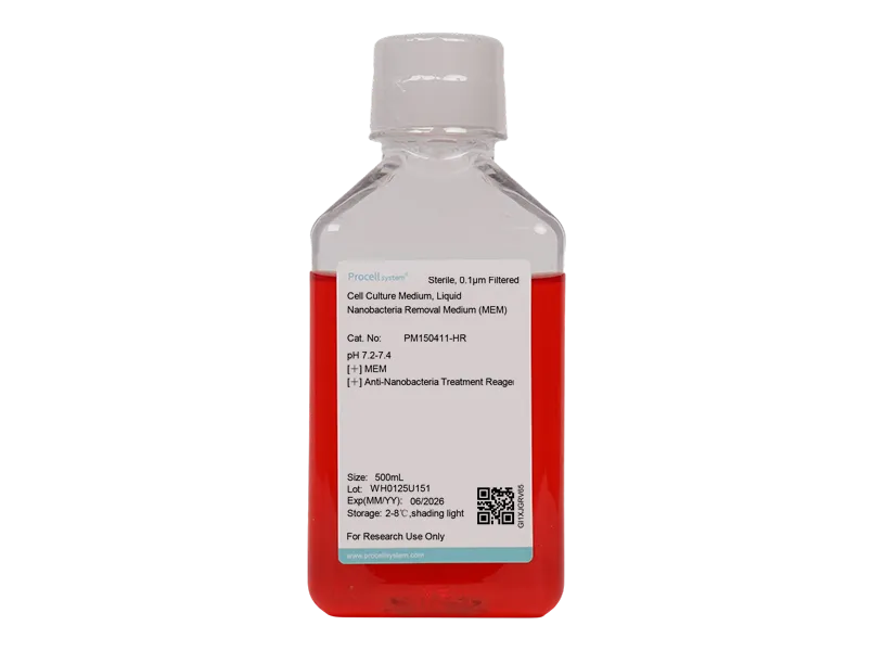 Nanobacteria Removal Medium (MEM)