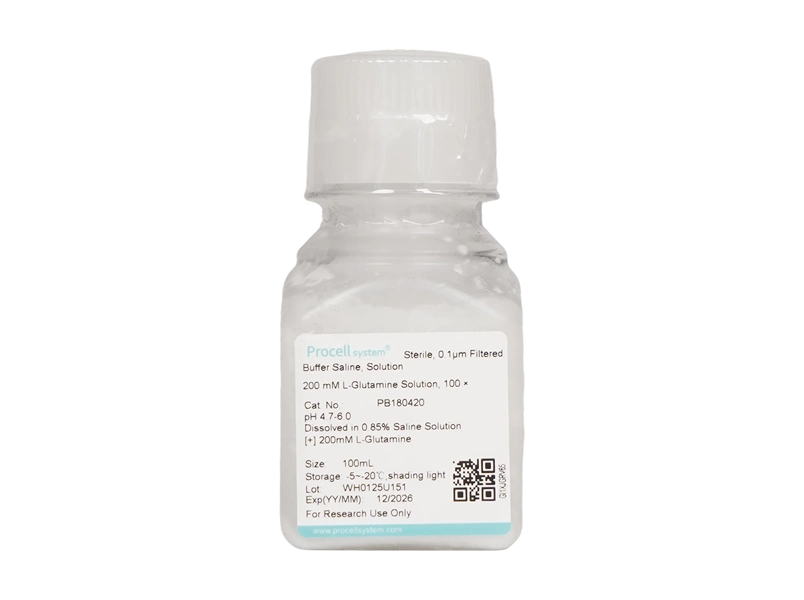 200 mM L-Glutamine Solution, 100 &times;