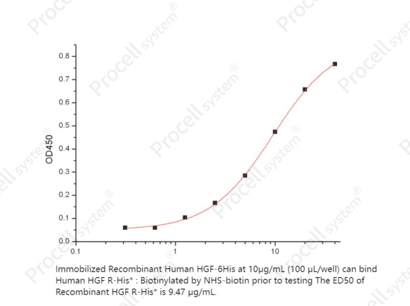 HGF R/c-Met/HGFR, Human, RecombinantHGF R/c-Met/HGFR, Human, Recombinant - 2