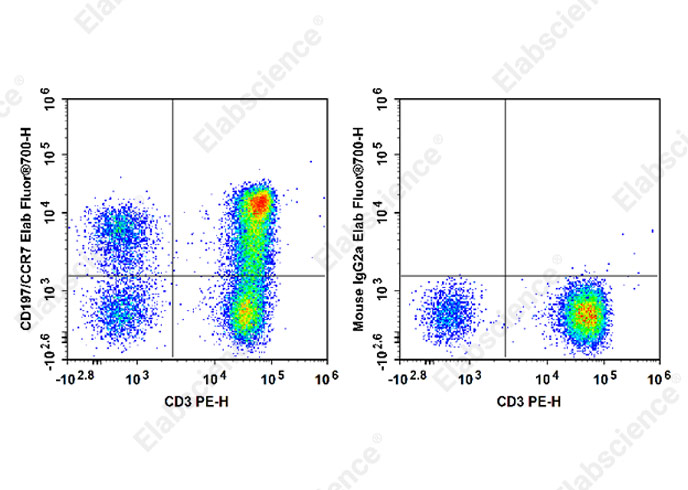 Elab Fluor® 700 Anti-Human CD197/CCR7 Antibody[G043H7]-1