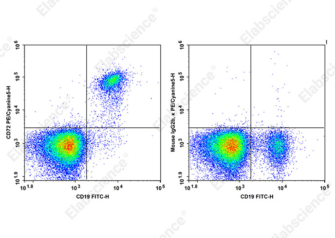 PE/Cyanine 5 Anti-Human CD72 Antibody[3F3]-1