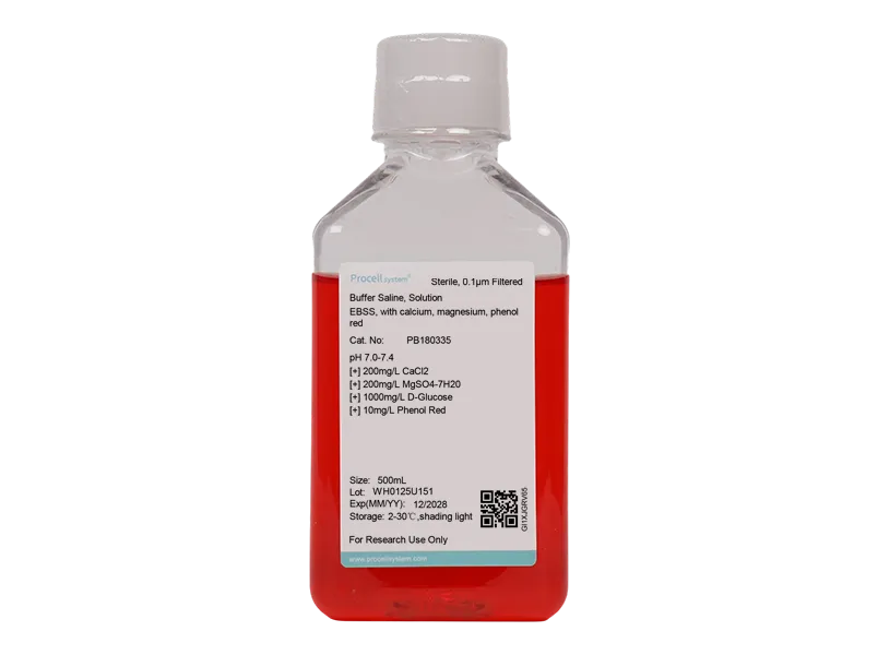 Earle's Balanced Salt Solution (EBSS), with calcium, magnesium, phenol red - 1