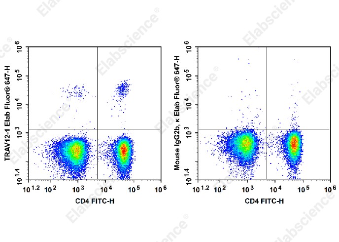 Elab Fluor<sup>&reg;</sup>647 Anti-Human TCRβV 12 Antibody[S511] - 1