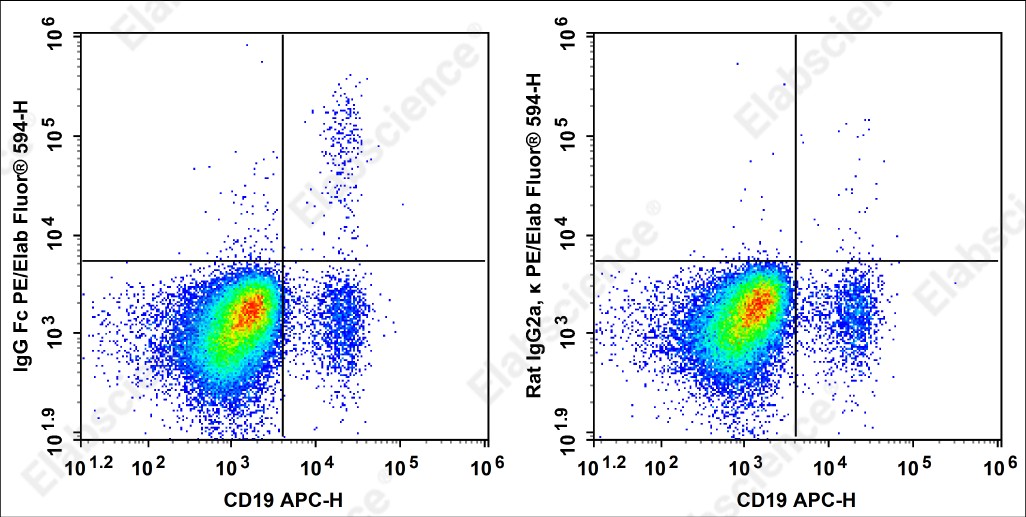 PE/Elab Fluor<sup>®</sup>594 Anti-Human IgG Fc Antibody[M1310G05] - 1